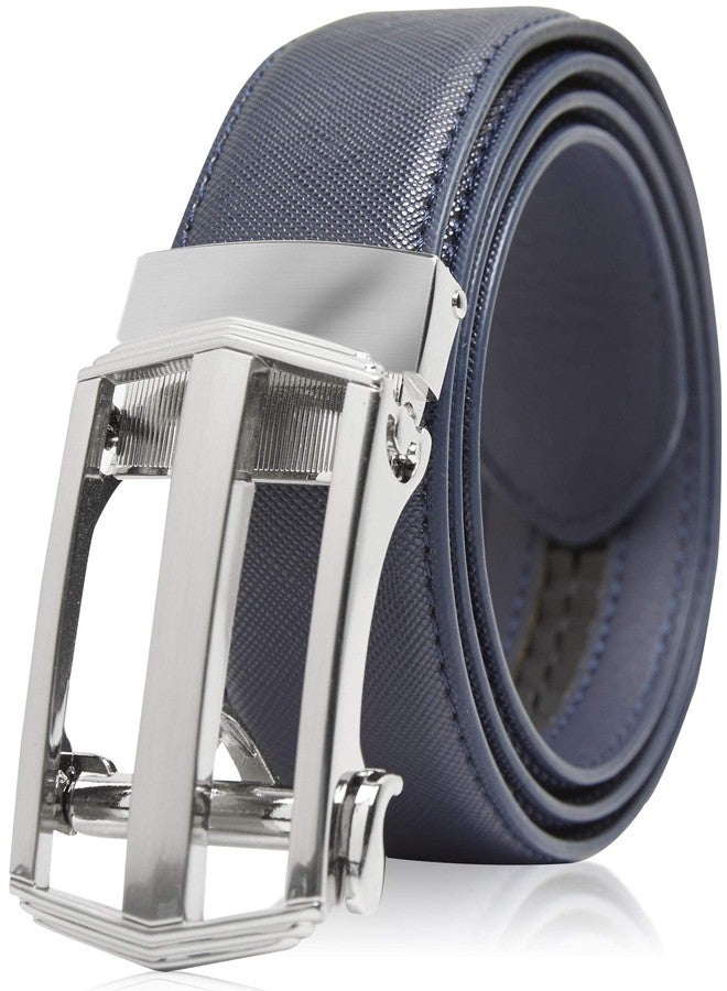 Access Denied Leather Ratchet Belts For Men - Mens Belt With Automatic Buckle For Suits Jeans And Uniform - Image 1